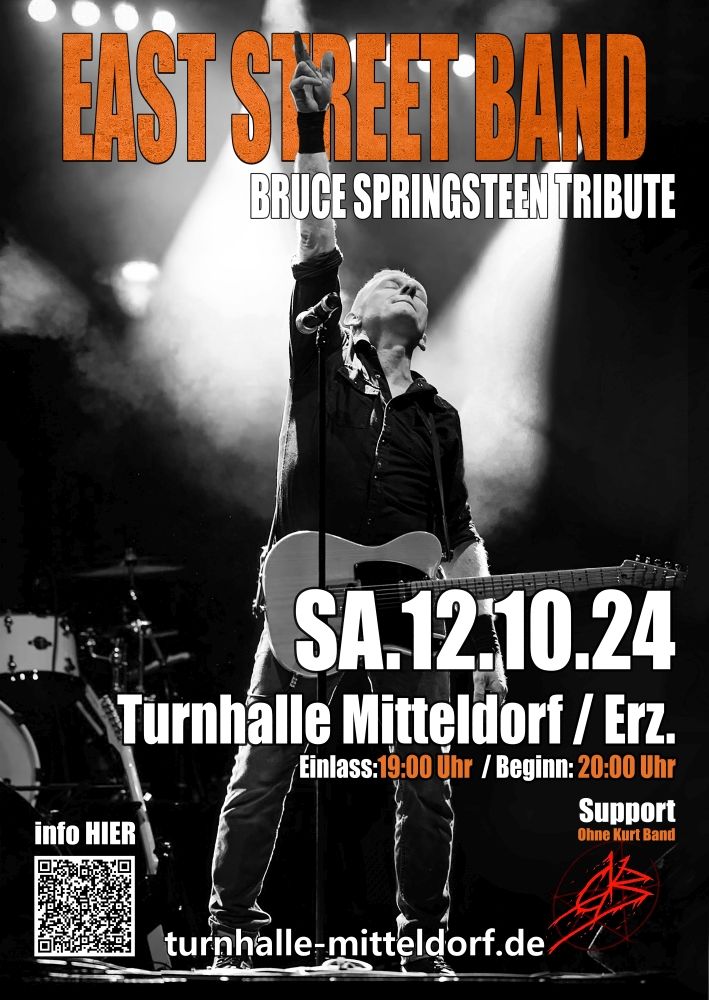 East Street Band am 12.10.24 in der Turnhalle Mitteldorf